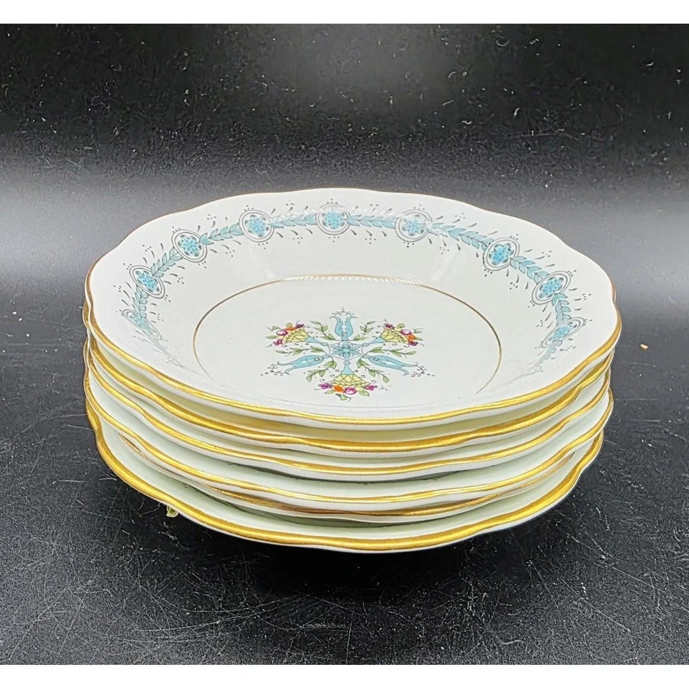 Set/6 Vintage Coalport Geneva 5